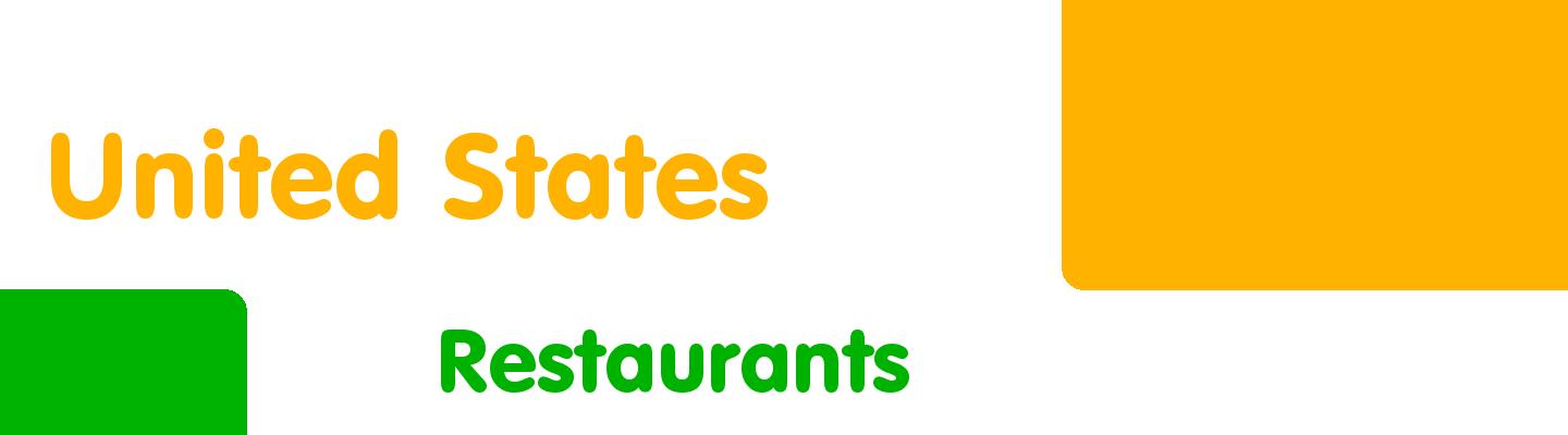 Best restaurants in United States - Rating & Reviews